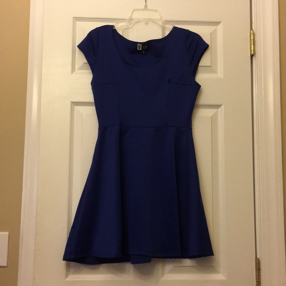 Mini Blue Dress
